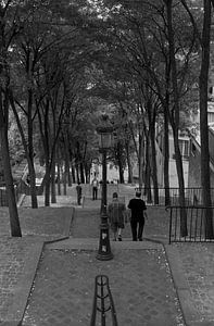 De trappen van Montmartre sur Mark Koster