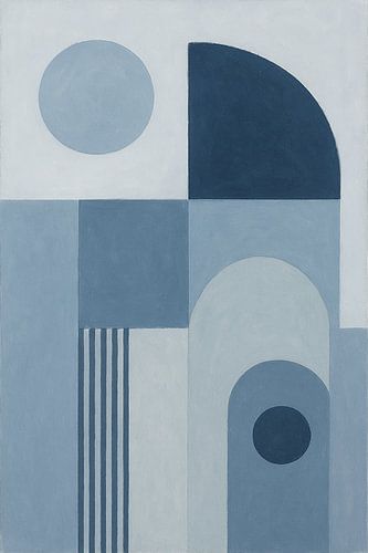 Abstract schilderij.