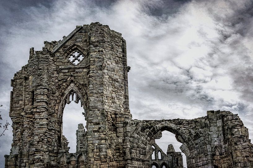 Ruinen der Kathedrale von Whitby, Nord-Yorkshire von Rietje Bulthuis