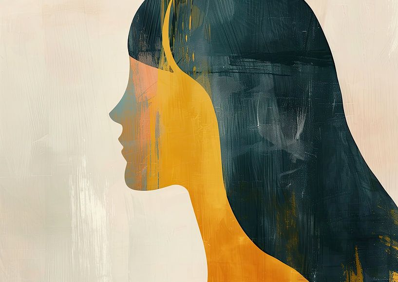 Abstract minimalistisch werk van ARTEO Schilderijen
