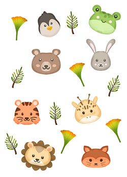 cute animal character