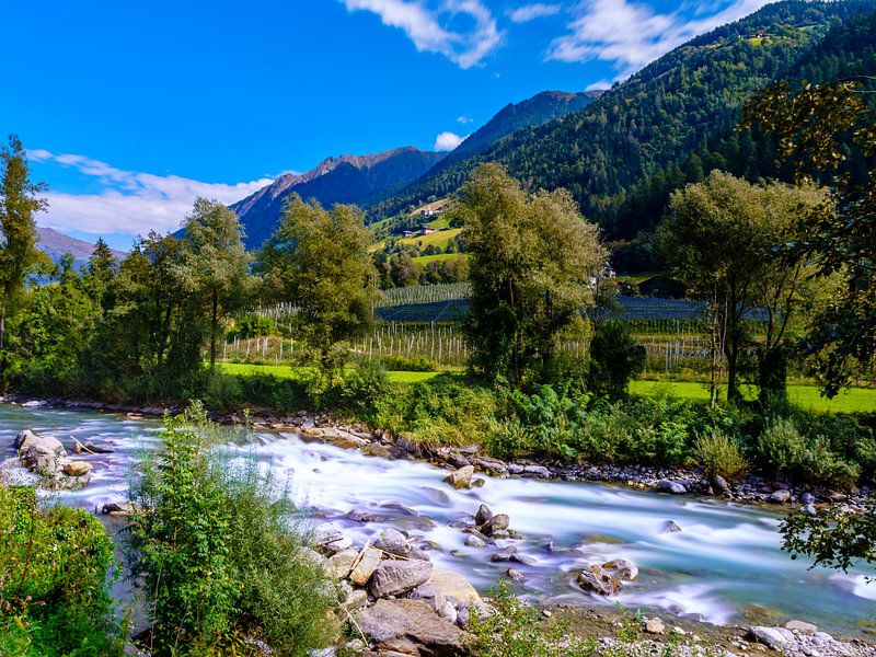 View into the Passeier Valley by flotografie
