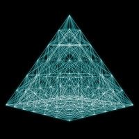 Pyramide égyptienne numérique