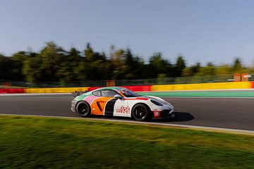 Porsche GT4 clubsport on Spa Francorschamps by Ferre Demyttenaere