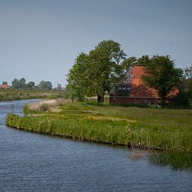 zeilschip bij Alde Feane #1544 van Daan Overkleeft