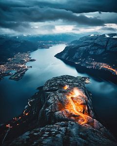 Fjord in Norwegen