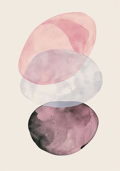 Peinture abstraite minimaliste par Collection Moderne
