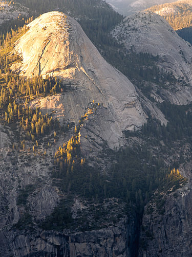 Dernière lueur sur le North Dome