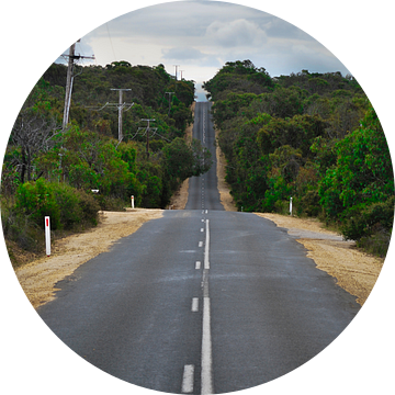 De weg bij The Great Ocean Road - Victoria, Australië van Be More Outdoor