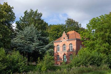 Maison des artistes dans les jardins du château, parc du château de Ritzebüttel