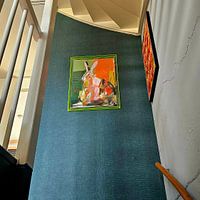 Kundenfoto: Bunter Hase von Studio Allee, als Poster