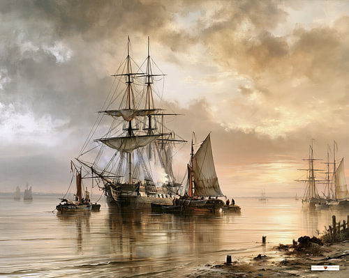 zeilschip / zeilboot