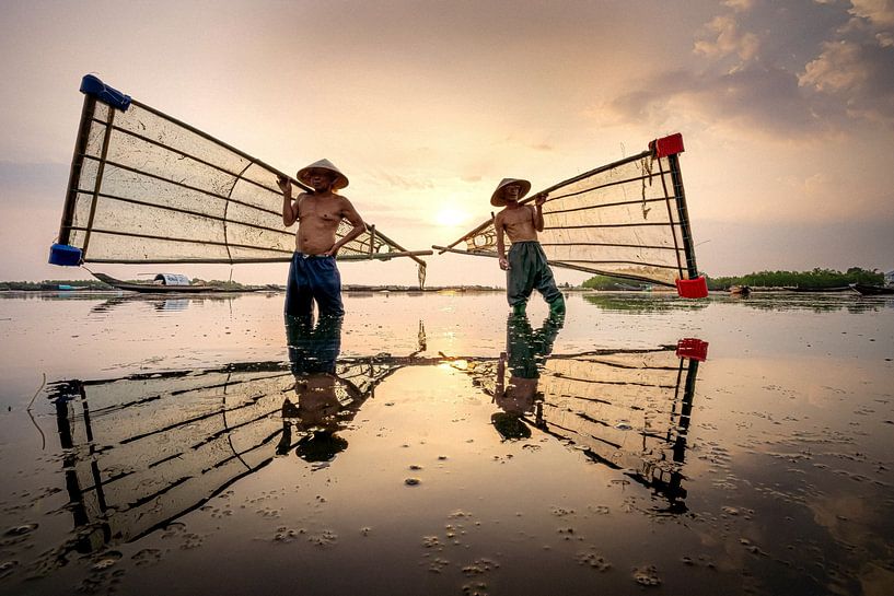 Chinese Fishermen &quot;Twins&quot; by Truckpowerr