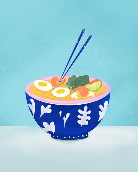 Ramen Bowl by Petra Lizde