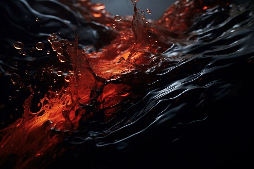 Mystischer Ozean von fernlichtsicht