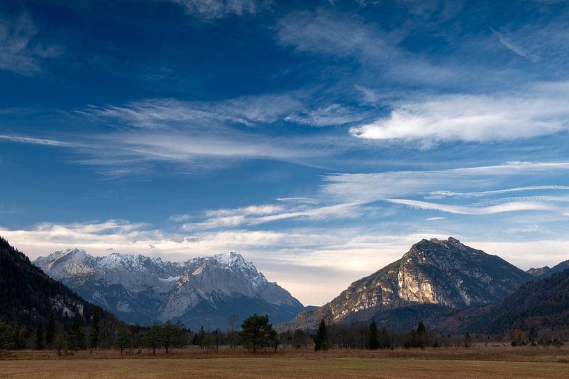 Foehn mood over the Zugspitze by Andreas Müller
