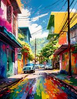 Hawaii-Farbenrausch im Tropenlicht, Straße der Träume