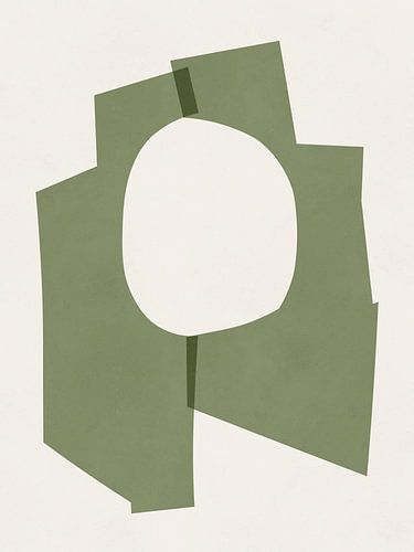 Geometrie in groene kleur 3