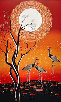 Emus von Virgil Quinn - Decorative Arts