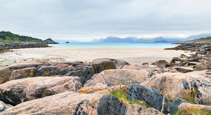 Rørvikstranda , Austvågøy, Archipel des Lofoten, Norvège par Mieneke Andeweg-van Rijn