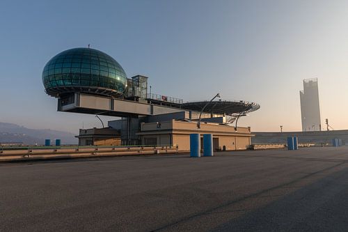 Dak van Lingotto fabriek van Fiat in Turijn, Italië