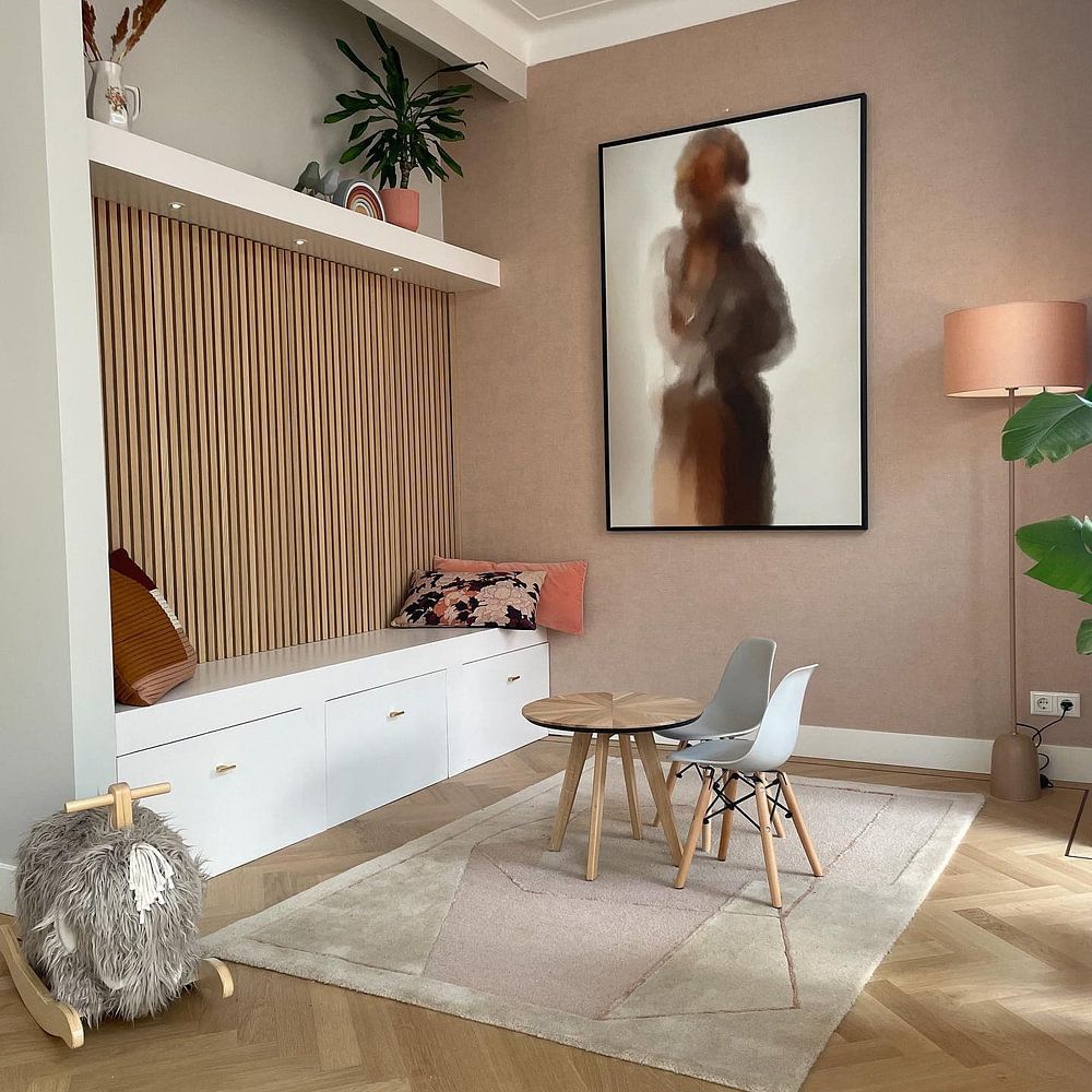 portrait abstrait  par Carla Van Iersel 