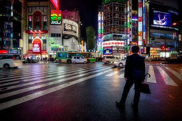 Tokyo city lights van Myrna's Photography