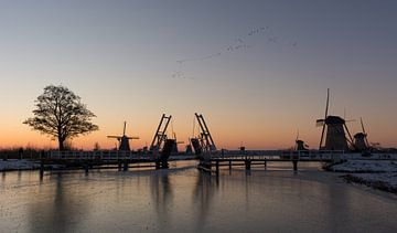 Hollandse winter van Sjaak Kooijman