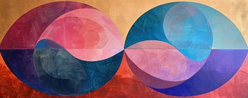 Abstract kleurrijk van Modern Collection