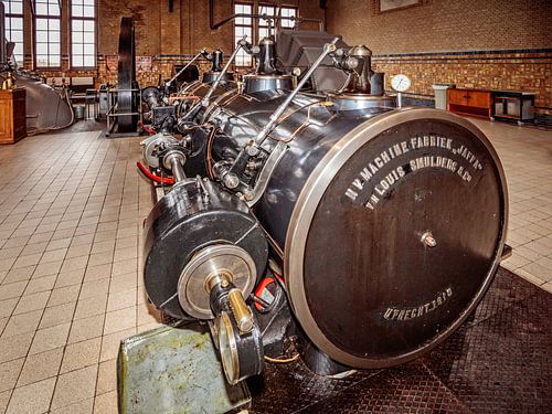 Dampfmaschine Pumpwerk Wouda