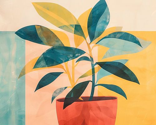 Style scandinave coloré