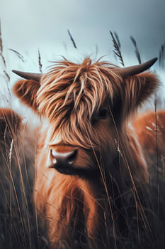 Scottish Highlander Kalb