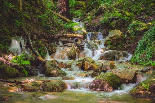 Wasserfall bei Ninglinspo, Aywaille, Belgien