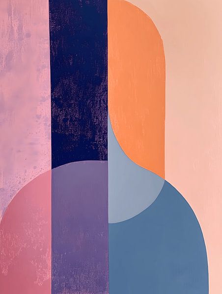 Pastel Abstract II by Gypsy Galleria