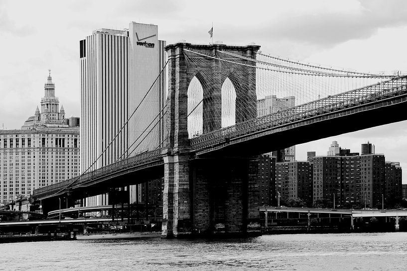 new york city ... brooklyn bridge I van Meleah Fotografie