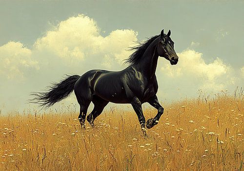 Paard "Vleugels van de Aarde: Op volle kracht"