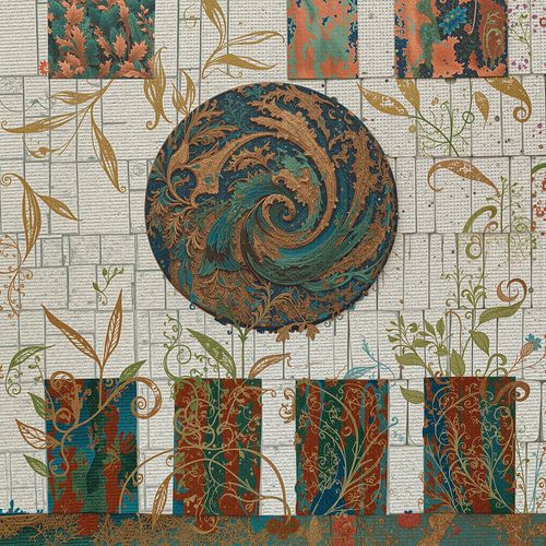 Refined Layering: The Mysticism of Wabi-Sabi Ornaments by Studio Pieternel