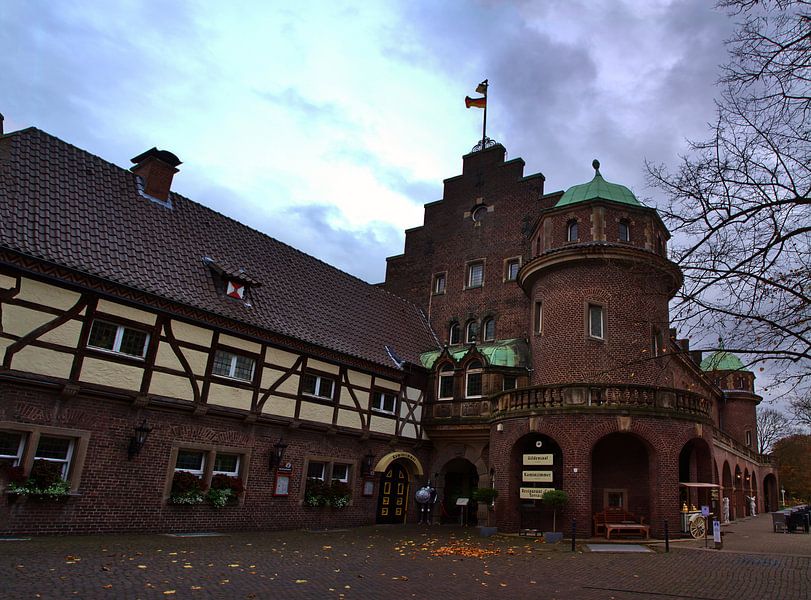 Kasteelarchitectuur van Edgar Schermaul