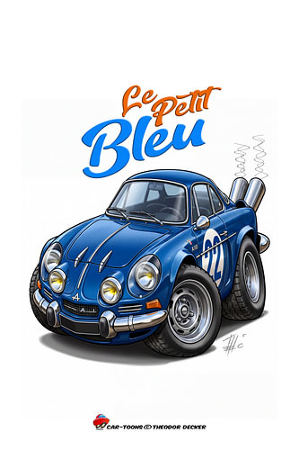 Le petit bleu sur Theodor Decker
