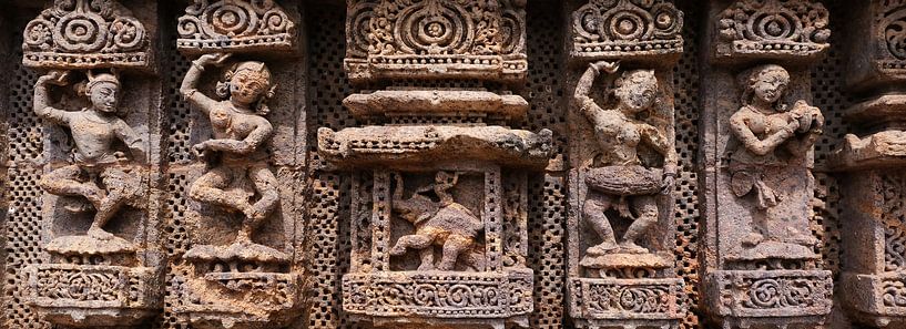 Vier antike Tänzer und Ganesha von Affect Fotografie