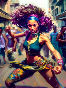 Street dancer by Max Steinwald
