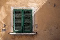Het raam van een Italiaanse huis van Digitale Schilderijen thumbnail
