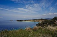 Nuages en cisaillement sur la côte grecque