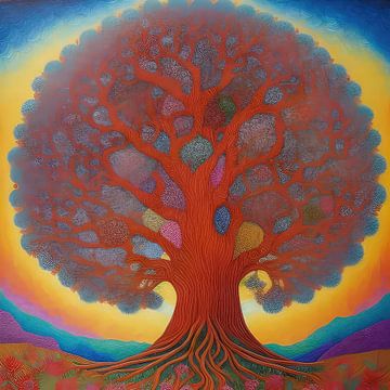 The Tree of Life (a.i. art)