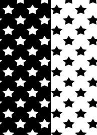 Split Star Fields Pattern by Art Kingdom