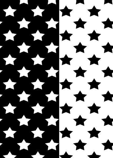 Split Star Fields Muster von Art Kingdom