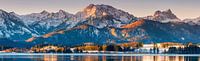 Panorama Hopfen am See, Allgäu, Beieren, Duitsland van Henk Meijer Photography thumbnail