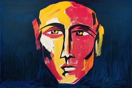 Expressive portrait with contrasts by Imperial Art House