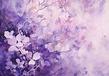 Dreamy Flora by Abstract Painting