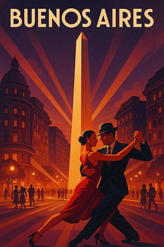 Buenos Aires Art Deco Elegance - Tango onder de obelisk
